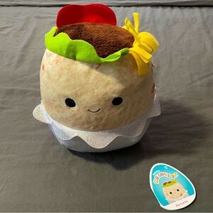 Squishmallows Bernardo the Burrito 8" Stuffed Plush